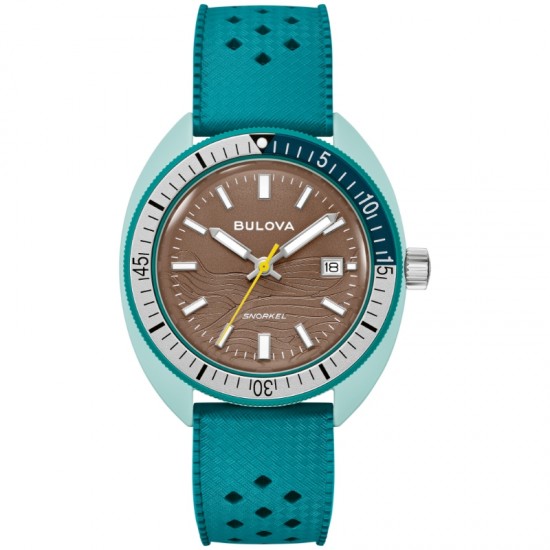 Bulova Oceanographer Snorkel Mens Watch - 98B446