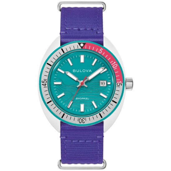 Bulova Oceanographer Snorkel Mens Watch - 98B447