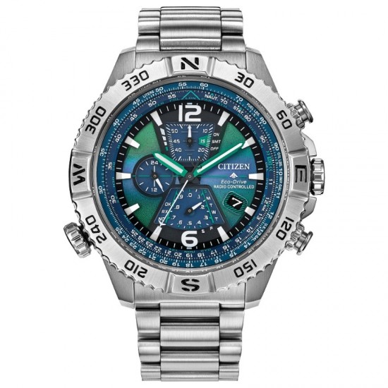 Citizen Promaster Eco Men's Watch, Stainless Steel Blue - AT8220-55W