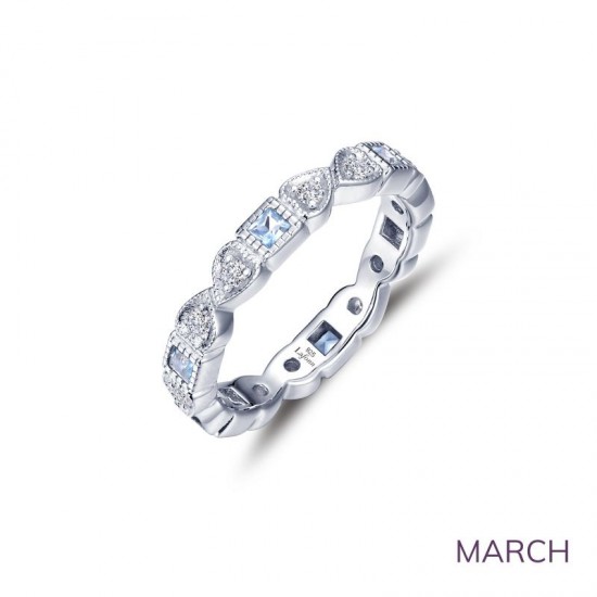 March Birthstone Ring
