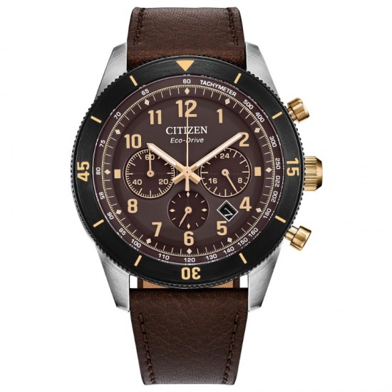 Citizen Sport Casual Men's Watch, Stainless Steel Brown - CA4746-08X