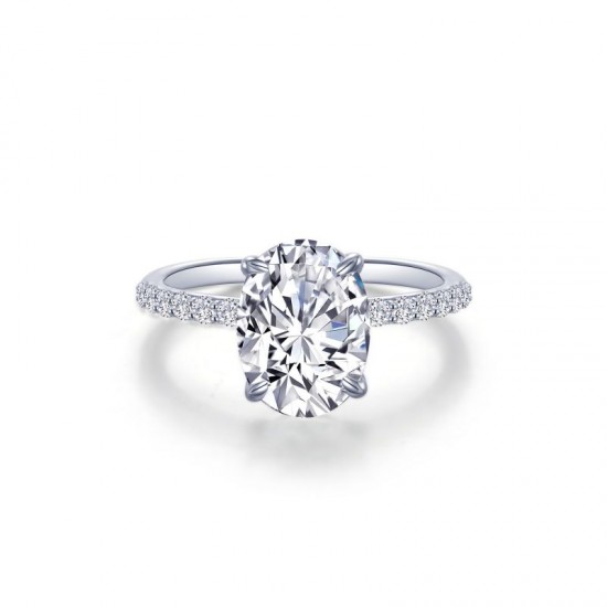 Oval Solitaire Engagement Ring