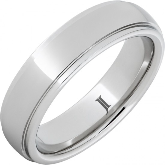 Serinium&reg; Dome Ring with Recessed Edges