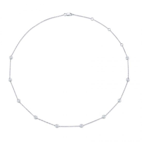 1.02ct 14k White Gold 18