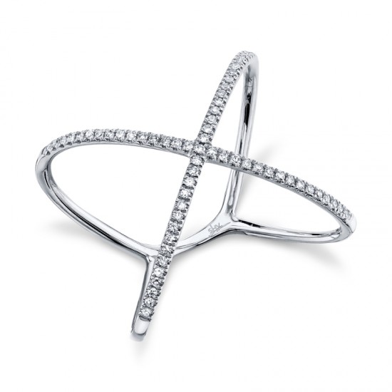 0.18ct 14k White Gold Diamond Lady's 