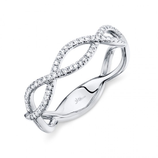 0.19ct 14k White Gold Diamond Lady's Ring