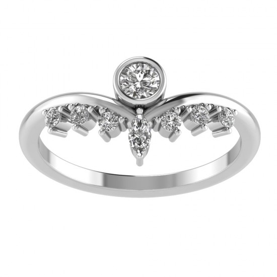 Double Pendant Tiara Band