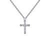 0.07 CTW Cross Necklace