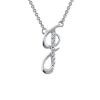 Letter J Pendant Necklace