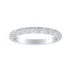 Lab Grown Diamond Wedding Ring In 14K White Gold