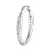Lab Grown Diamond Wedding Ring In 14K White Gold