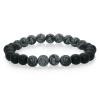 Italgem Steel Bead Bracelet