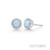 October Birthstone Earrings