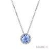 March Birthstone Necklace
