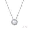 June Birthstone Necklace