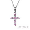 October Birthstone Necklace