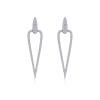 Inverted Triangle Drop Earrings