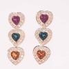 14K Yellow Gold Tourmaline Gemstone Earrings