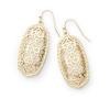 Elle Filigree Gold Tone Earrings