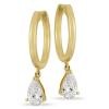 Lab Grown Diamond Hoop Earrings