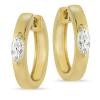 Lab Grown Diamond Hoop Earrings