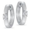 Lab Grown Diamond Hoop Earrings