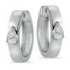Lab Grown Diamond Hoop Earrings