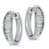Lab Grown Diamond Hoop Earrings
