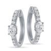 Lab Grown Diamond Hoop Earrings