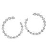 Lab Grown Diamond Hoop Earrings