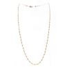 18K Rose Gold Diamond Gemstone Necklace