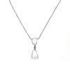 Platinum Diamond Gemstone Necklace