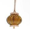 14K Rose Gold Quartz Gemstone Pendant