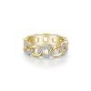 Interlocking Circles Eternity Band