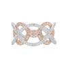 White Gold Diamond Fashion Ring  3/4 CT