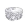 White Gold Diamond Fashion Ring  2.05 CT
