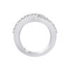 White Gold Diamond Fashion Ring  2.05 CT
