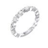White Gold Diamond Bridal Band Ring 1.00 CT