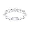 White Gold Diamond Semi-Mount Band 1.00 CT