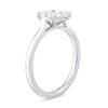 White Gold Diamond Cluster Ring  1/2 CT