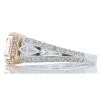 Platinum Diamond Gemstone Ring
