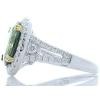 18K White Gold Sapphire Gemstone Ring