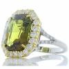 Platinum Alexandrite Gemstone Ring