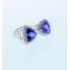18K White Gold Tanzanite Gemstone Ring