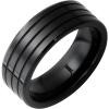 Black Diamond Ceramic&trade; Three Groove Ring