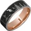 Hidden Gold™ 14k Inlay Rugged Tungsten™ Ring