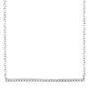 0.08ct 14k White Gold Diamond Bar Necklace