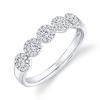 0.40ct 14k White Gold Diamond Lady's Band