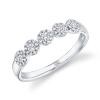 0.25ct 14k White Gold Diamond Lady's Band