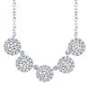 0.53ct 14k White Gold Diamond Lady's Necklace